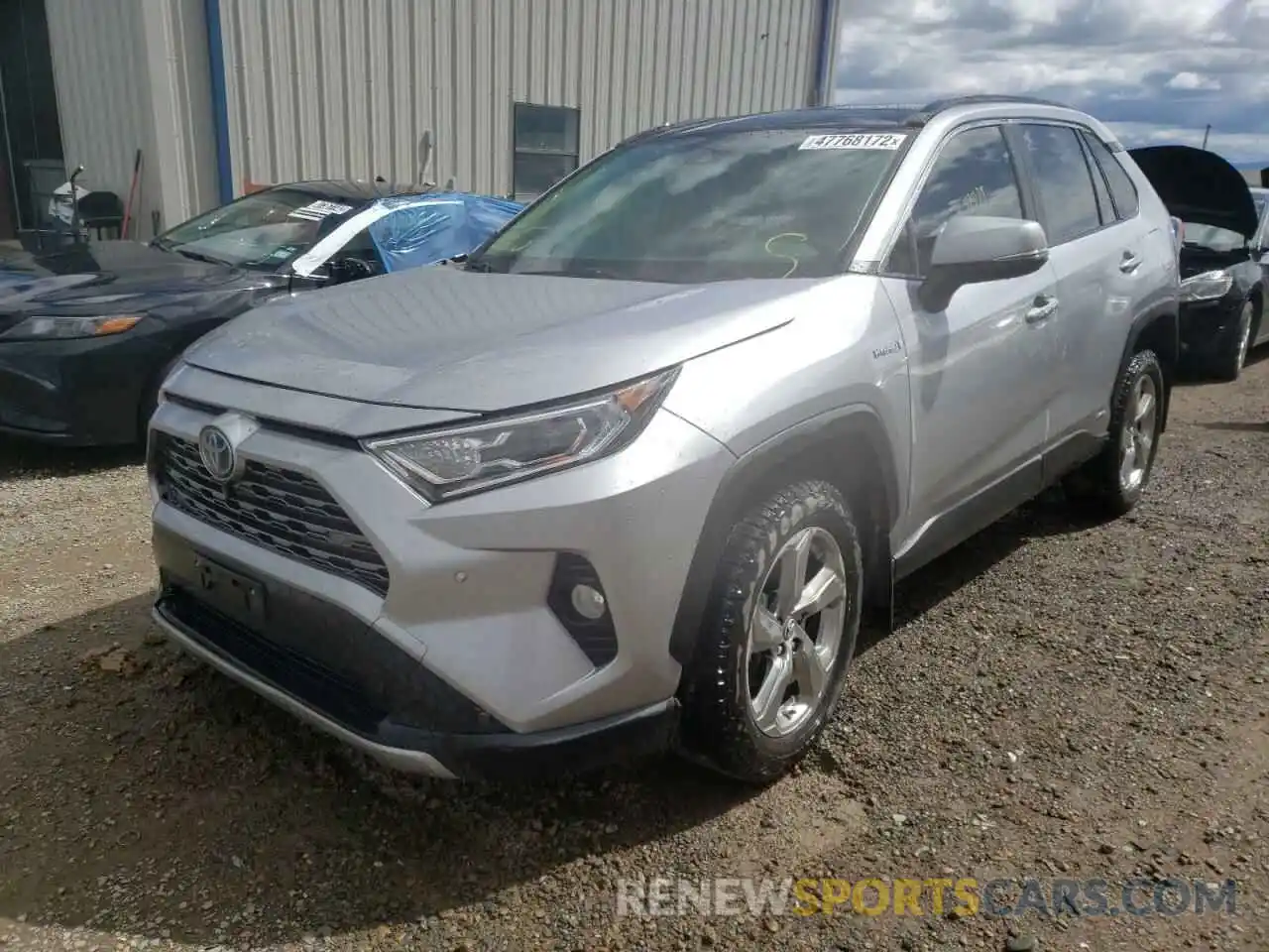 2 Фотография поврежденного автомобиля JTMDWRFVXKD502565 TOYOTA RAV4 2019