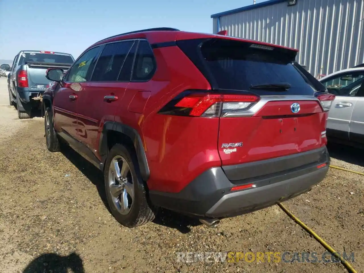 3 Photograph of a damaged car JTMDWRFVXKD511878 TOYOTA RAV4 2019