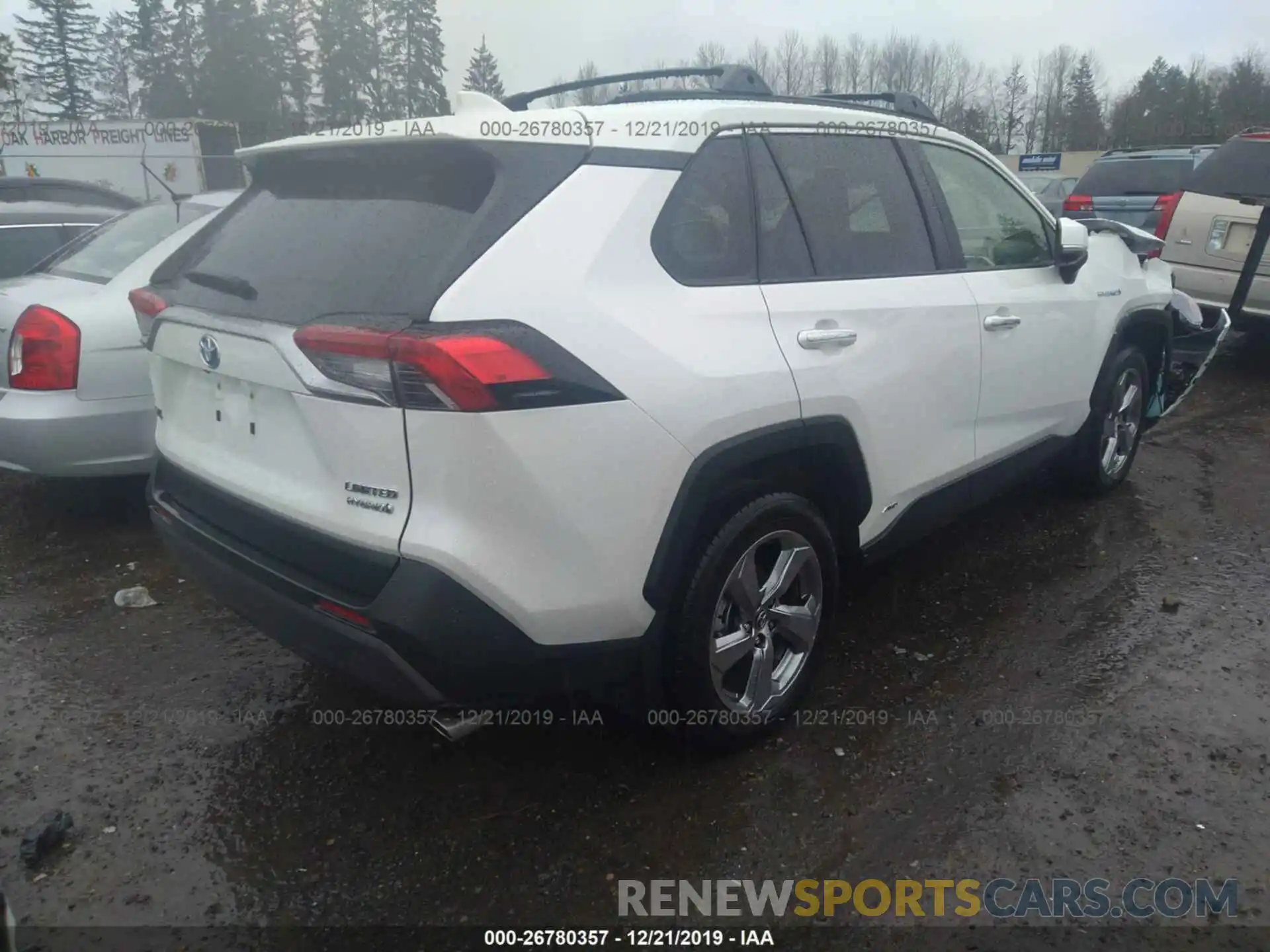 4 Фотография поврежденного автомобиля JTMDWRFVXKD516109 TOYOTA RAV4 2019