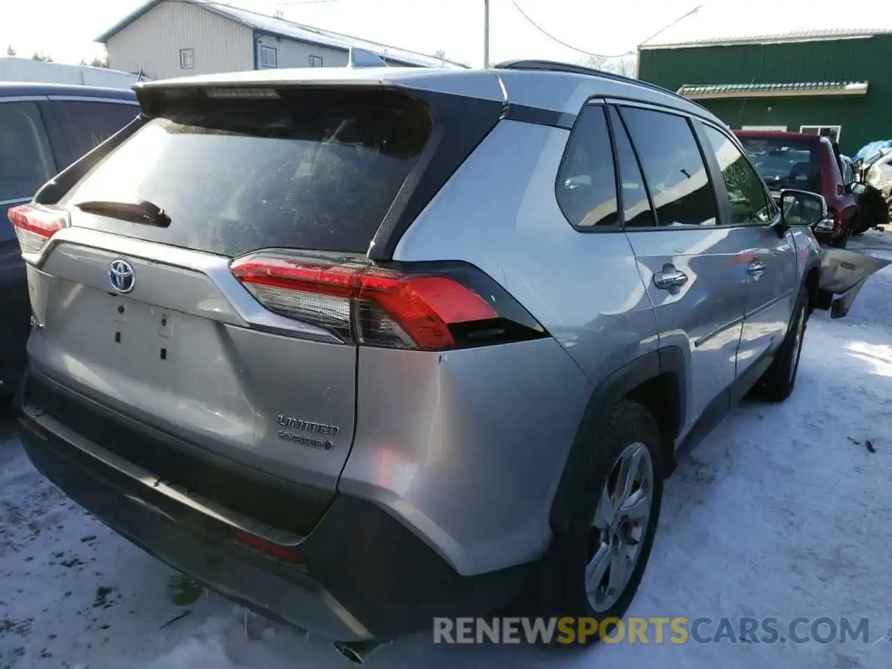 4 Photograph of a damaged car JTMDWRFVXKJ006702 TOYOTA RAV4 2019