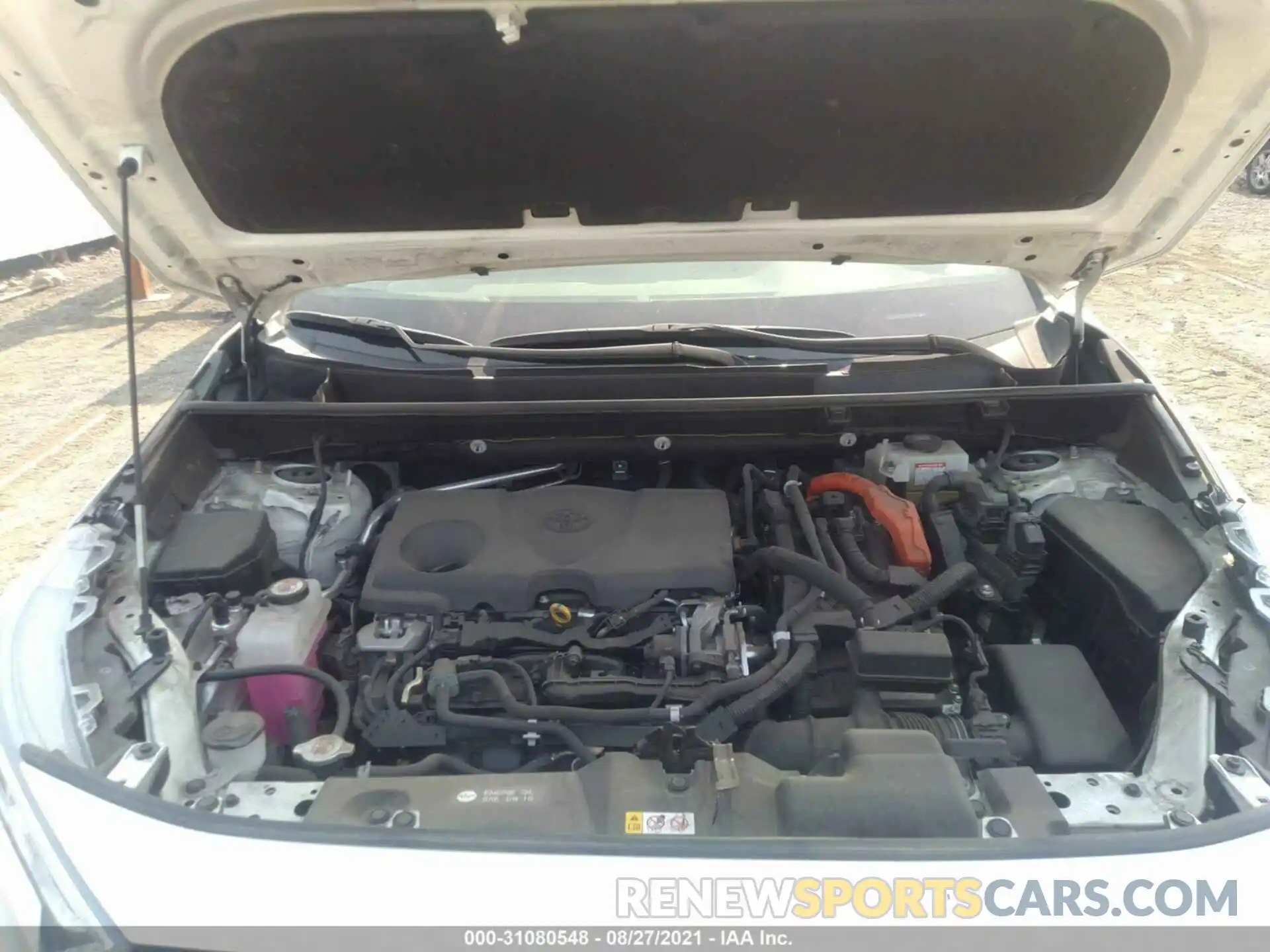 10 Фотография поврежденного автомобиля JTMEWRFV0KD524658 TOYOTA RAV4 2019