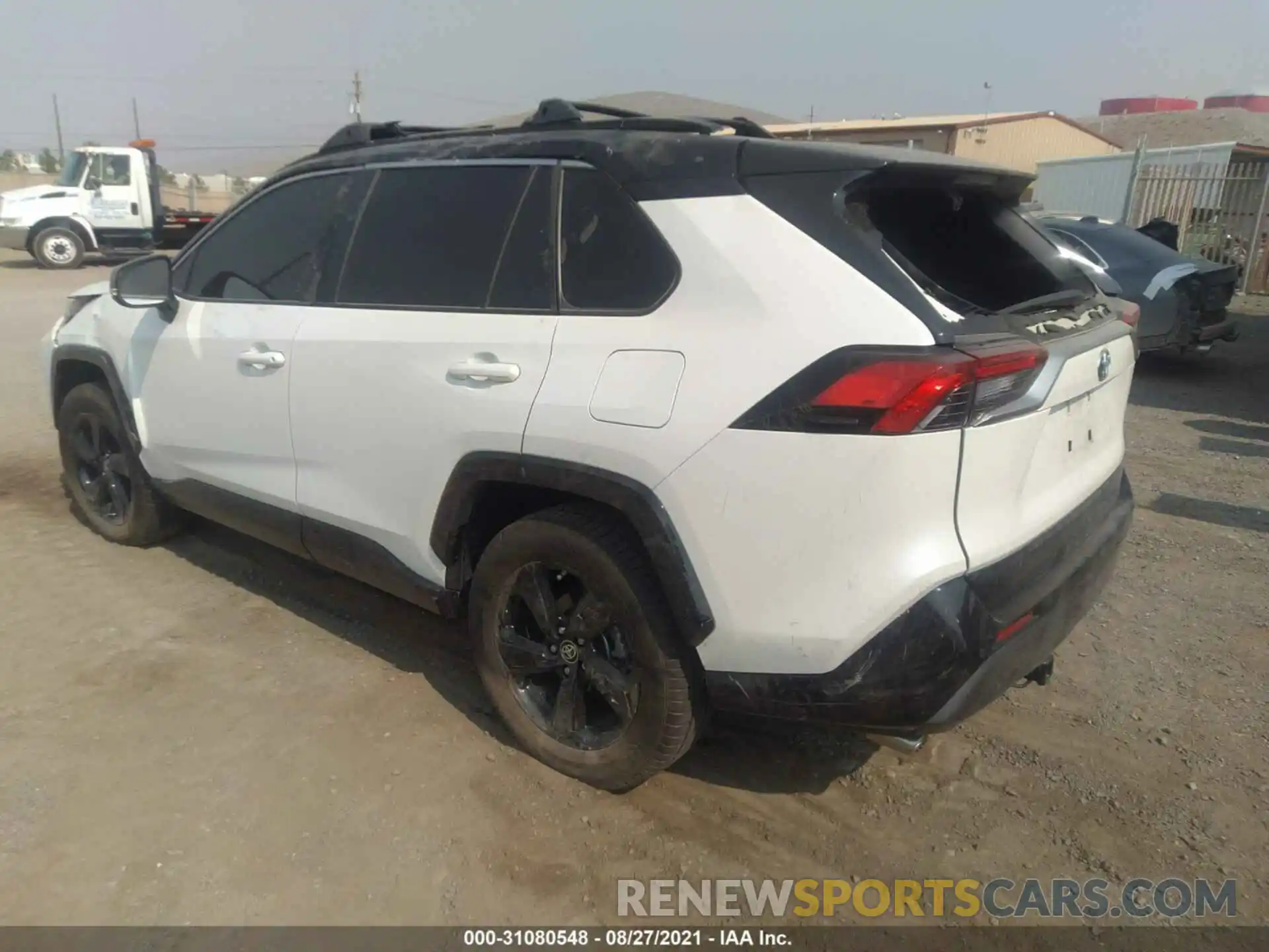 3 Photograph of a damaged car JTMEWRFV0KD524658 TOYOTA RAV4 2019