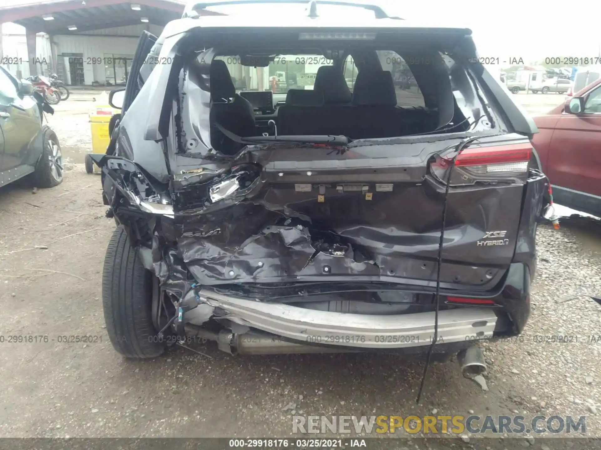 6 Photograph of a damaged car JTMEWRFV0KJ009600 TOYOTA RAV4 2019