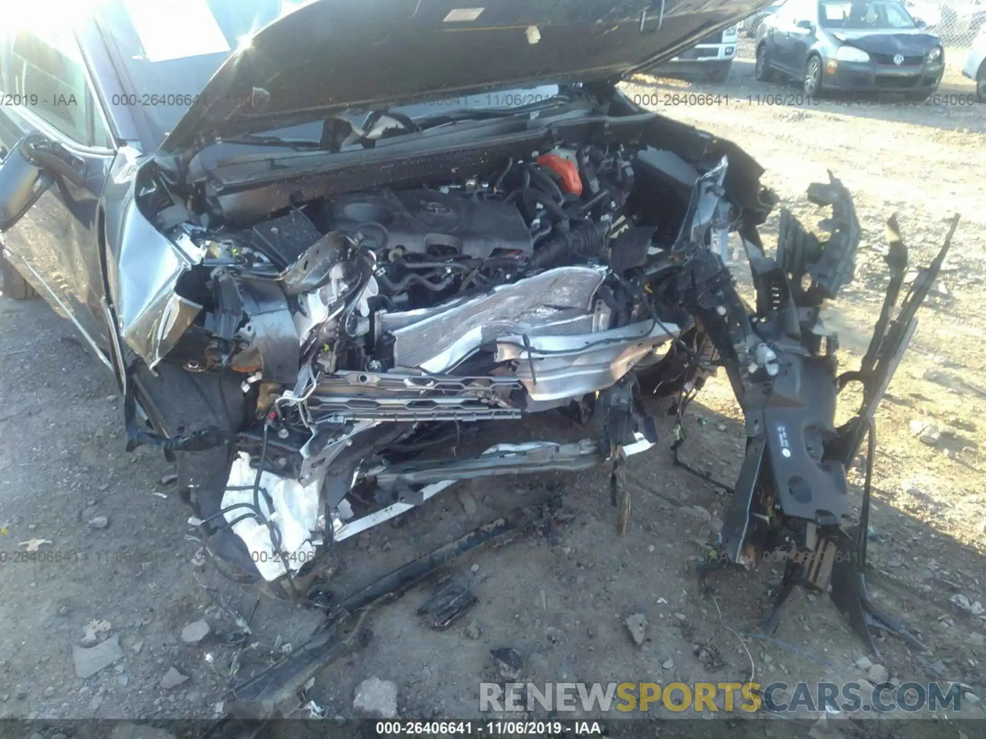 6 Photograph of a damaged car JTMEWRFV0KJ012769 TOYOTA RAV4 2019
