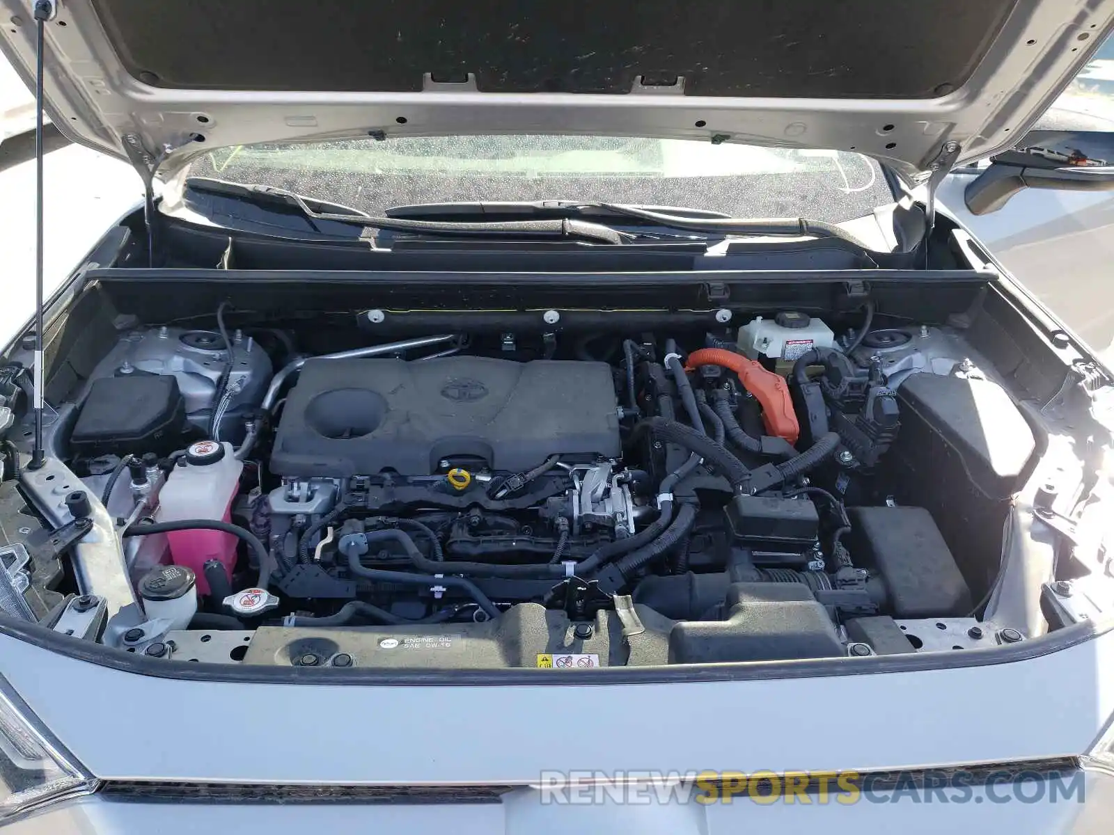 7 Photograph of a damaged car JTMEWRFV1KD502720 TOYOTA RAV4 2019