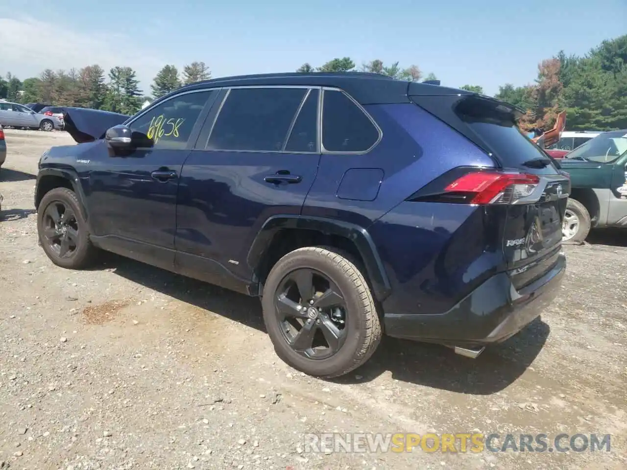 3 Photograph of a damaged car JTMEWRFV1KD503317 TOYOTA RAV4 2019