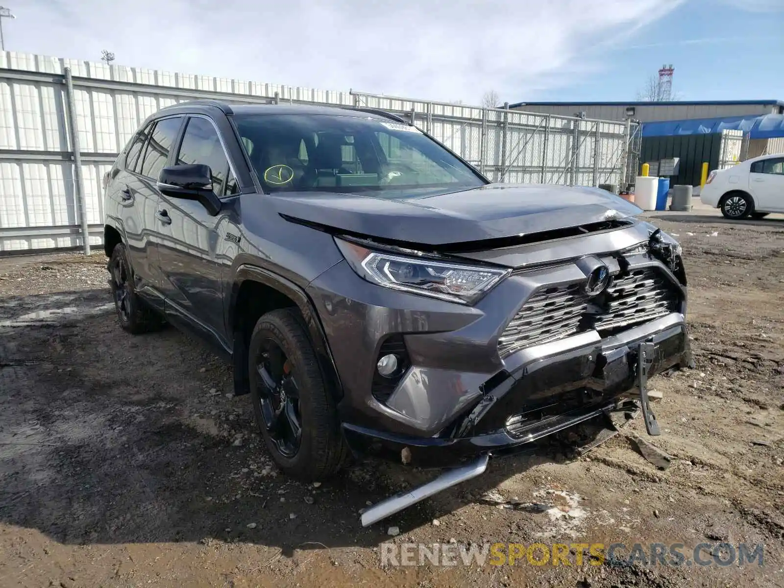 1 Фотография поврежденного автомобиля JTMEWRFV1KD506329 TOYOTA RAV4 2019