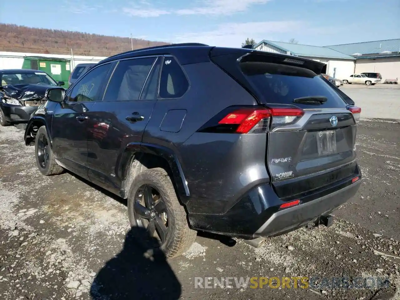 3 Photograph of a damaged car JTMEWRFV2KD510308 TOYOTA RAV4 2019