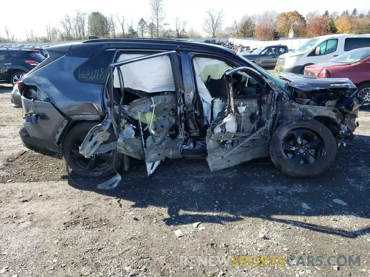 9 Photograph of a damaged car JTMEWRFV2KD510308 TOYOTA RAV4 2019