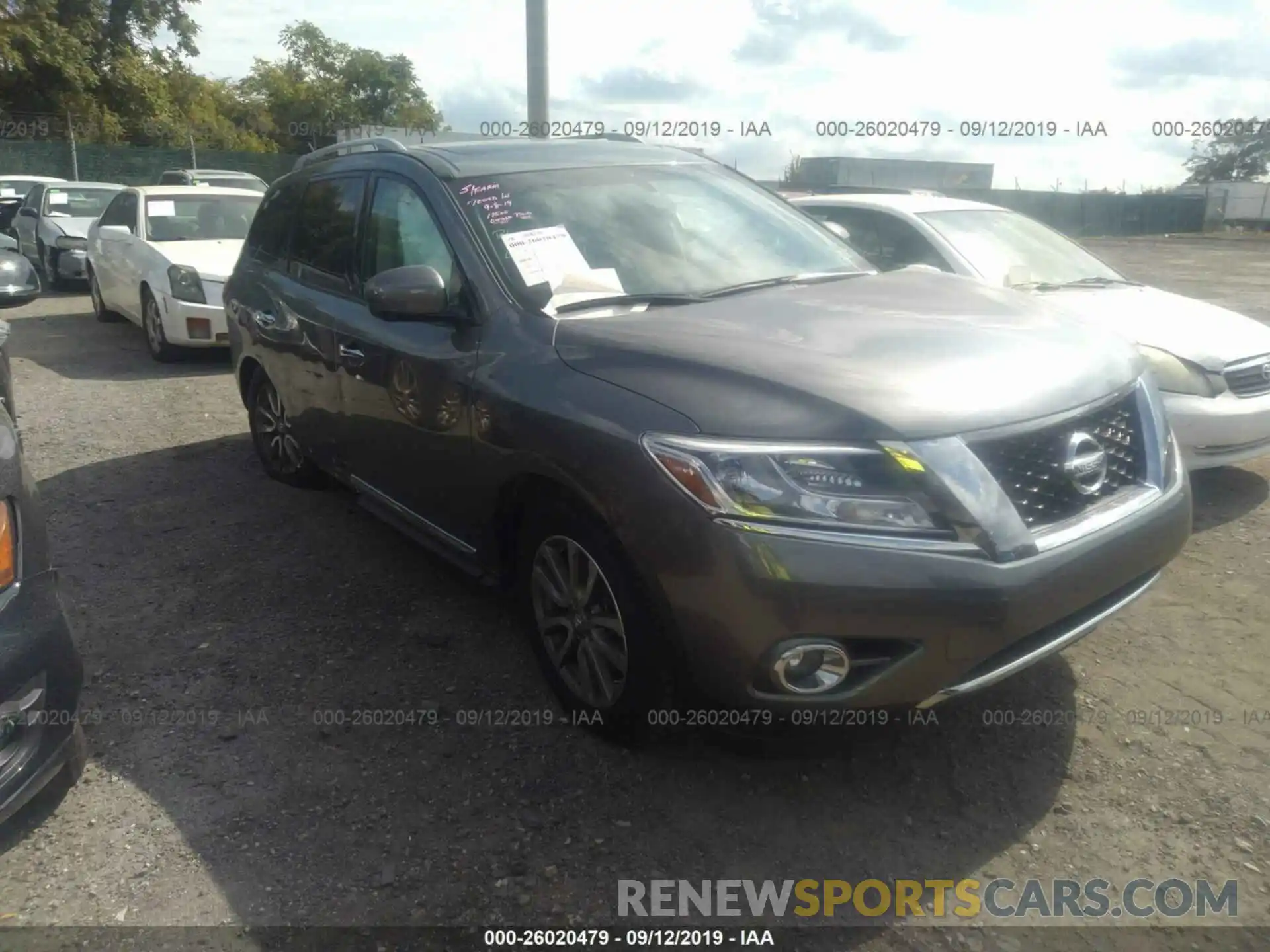 1 Photograph of a damaged car JTMEWRFV2KD512091 TOYOTA RAV4 2019