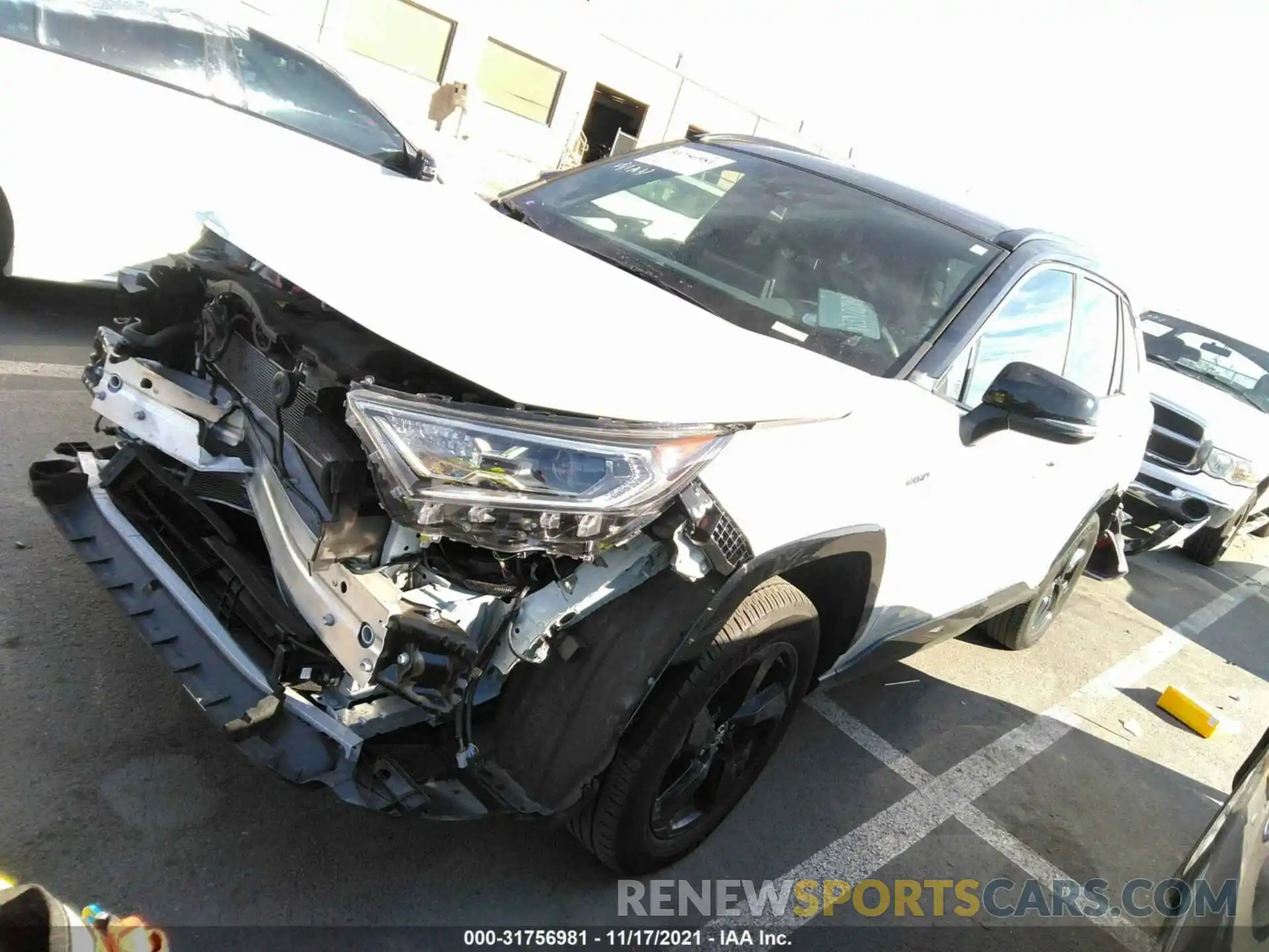 2 Photograph of a damaged car JTMEWRFV2KD516884 TOYOTA RAV4 2019