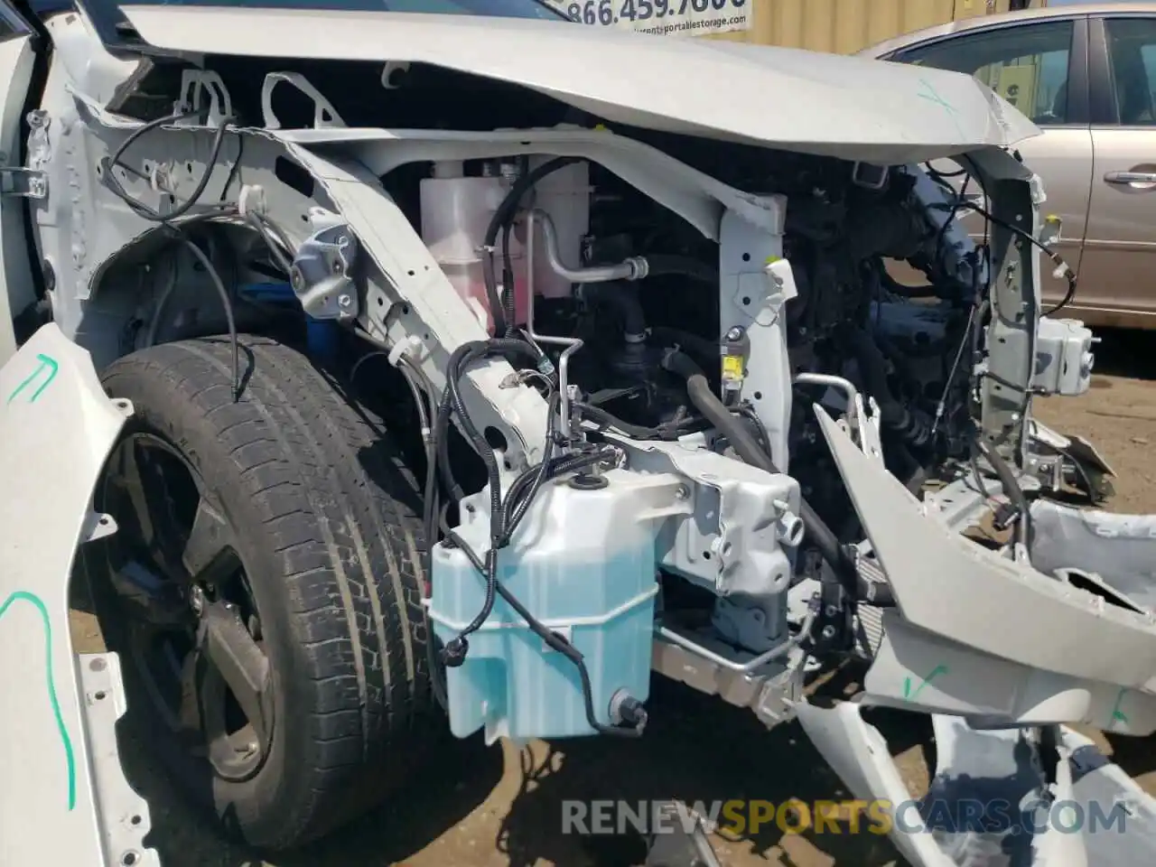 9 Photograph of a damaged car JTMEWRFV2KD517727 TOYOTA RAV4 2019