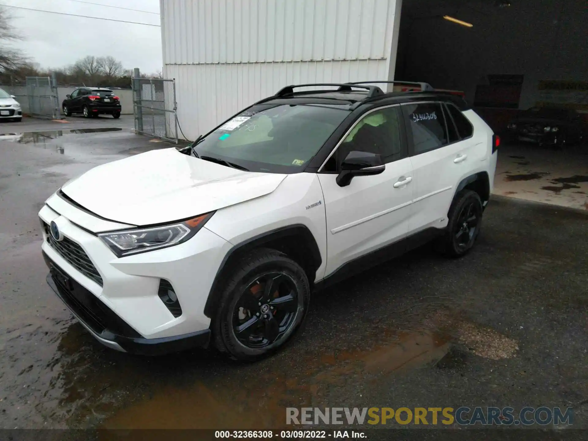 2 Photograph of a damaged car JTMEWRFV2KJ003569 TOYOTA RAV4 2019