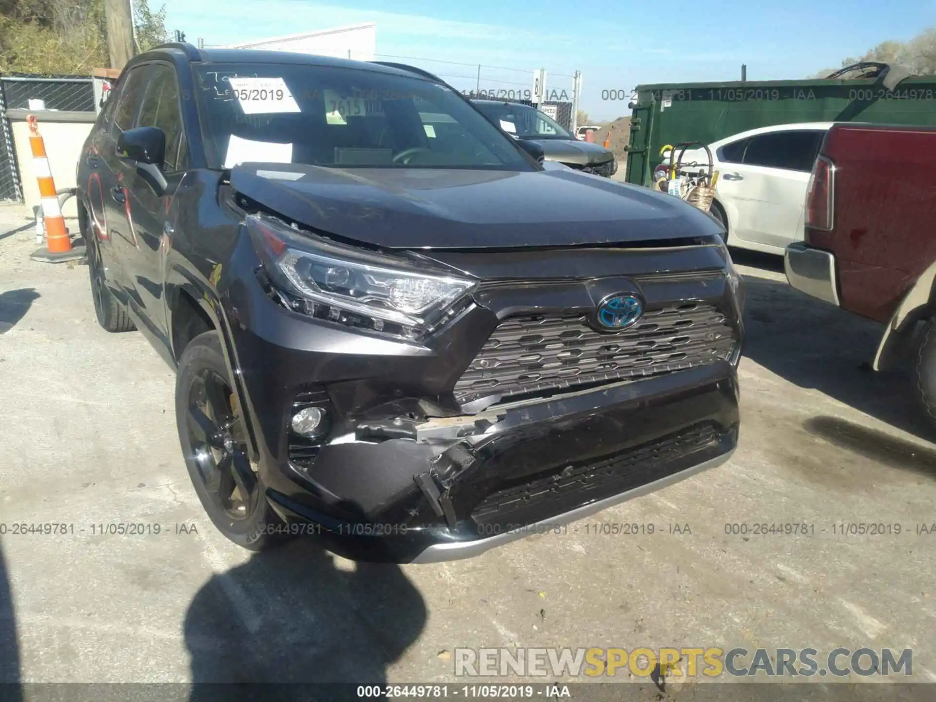 6 Photograph of a damaged car JTMEWRFV2KJ003913 TOYOTA RAV4 2019