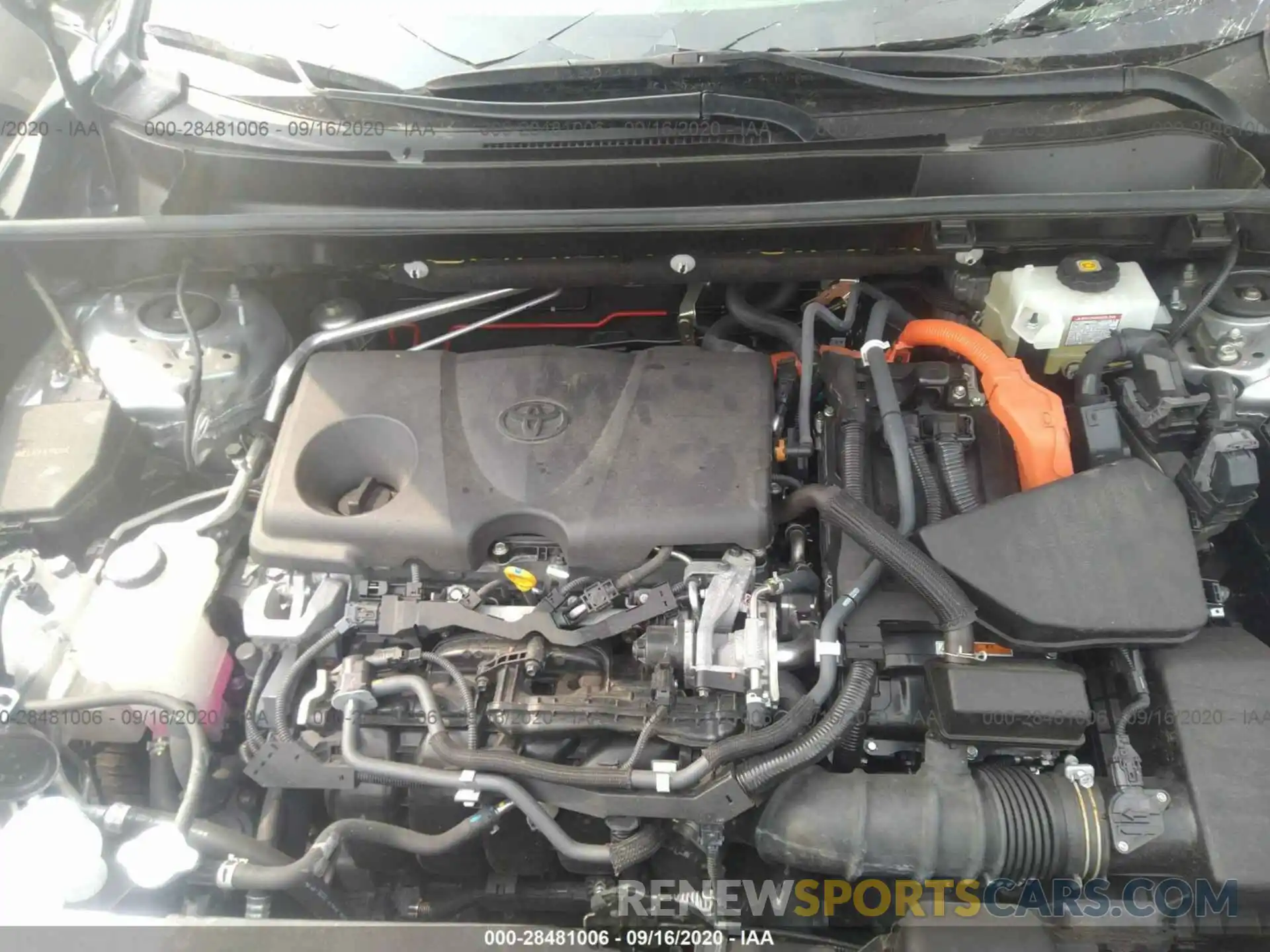 10 Фотография поврежденного автомобиля JTMEWRFV2KJ012594 TOYOTA RAV4 2019