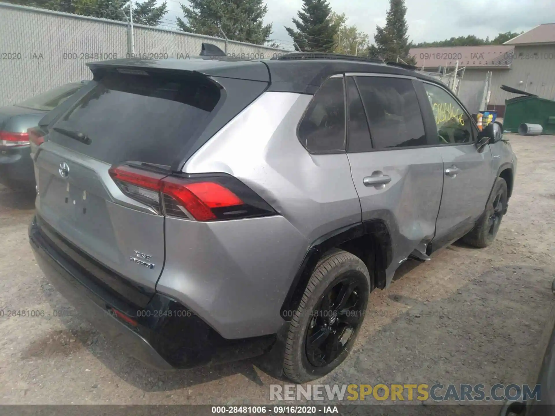 4 Photograph of a damaged car JTMEWRFV2KJ012594 TOYOTA RAV4 2019