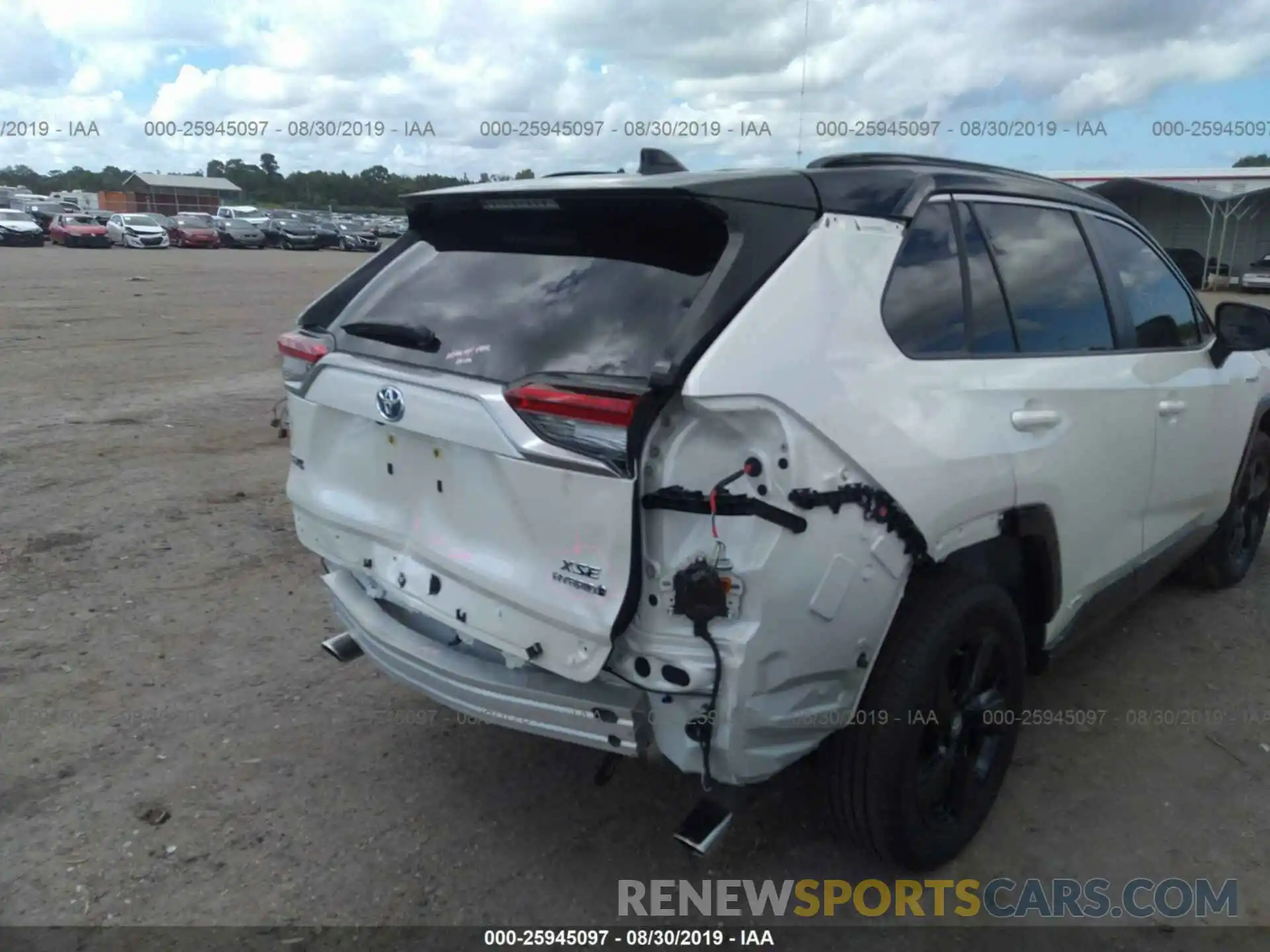 6 Photograph of a damaged car JTMEWRFV2KJ014961 TOYOTA RAV4 2019