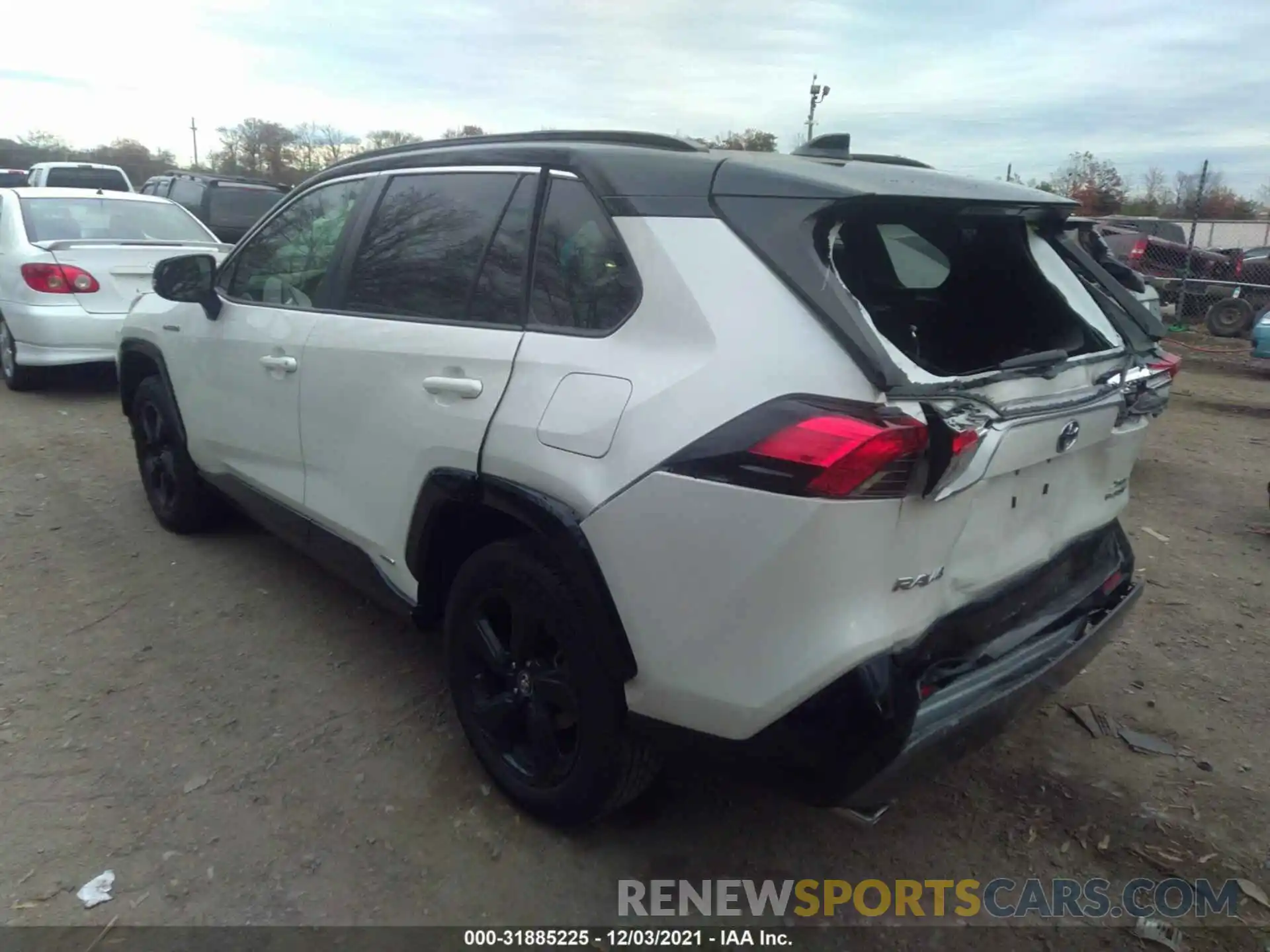 3 Photograph of a damaged car JTMEWRFV2KJ019979 TOYOTA RAV4 2019