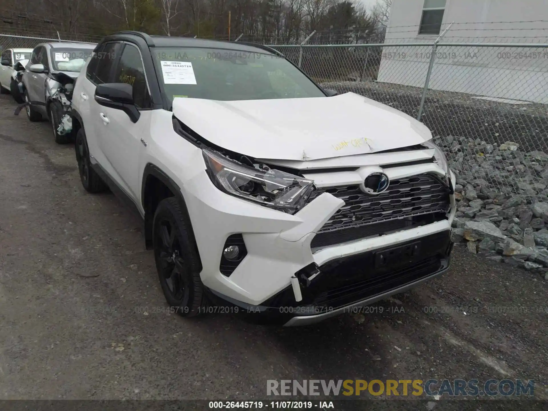 6 Фотография поврежденного автомобиля JTMEWRFV2KJ022977 TOYOTA RAV4 2019