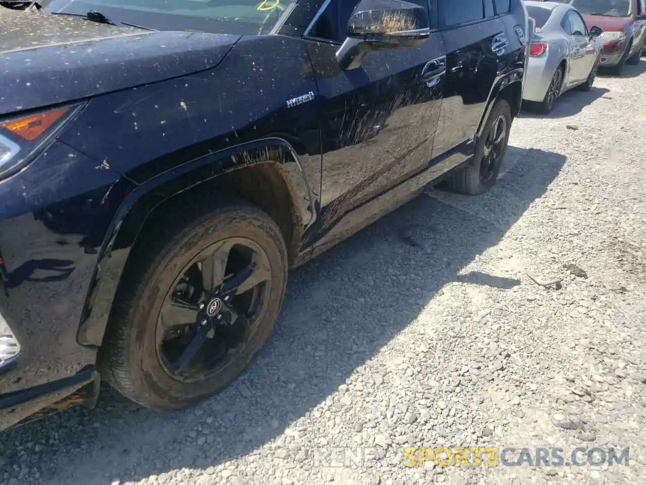 9 Photograph of a damaged car JTMEWRFV3KD506204 TOYOTA RAV4 2019