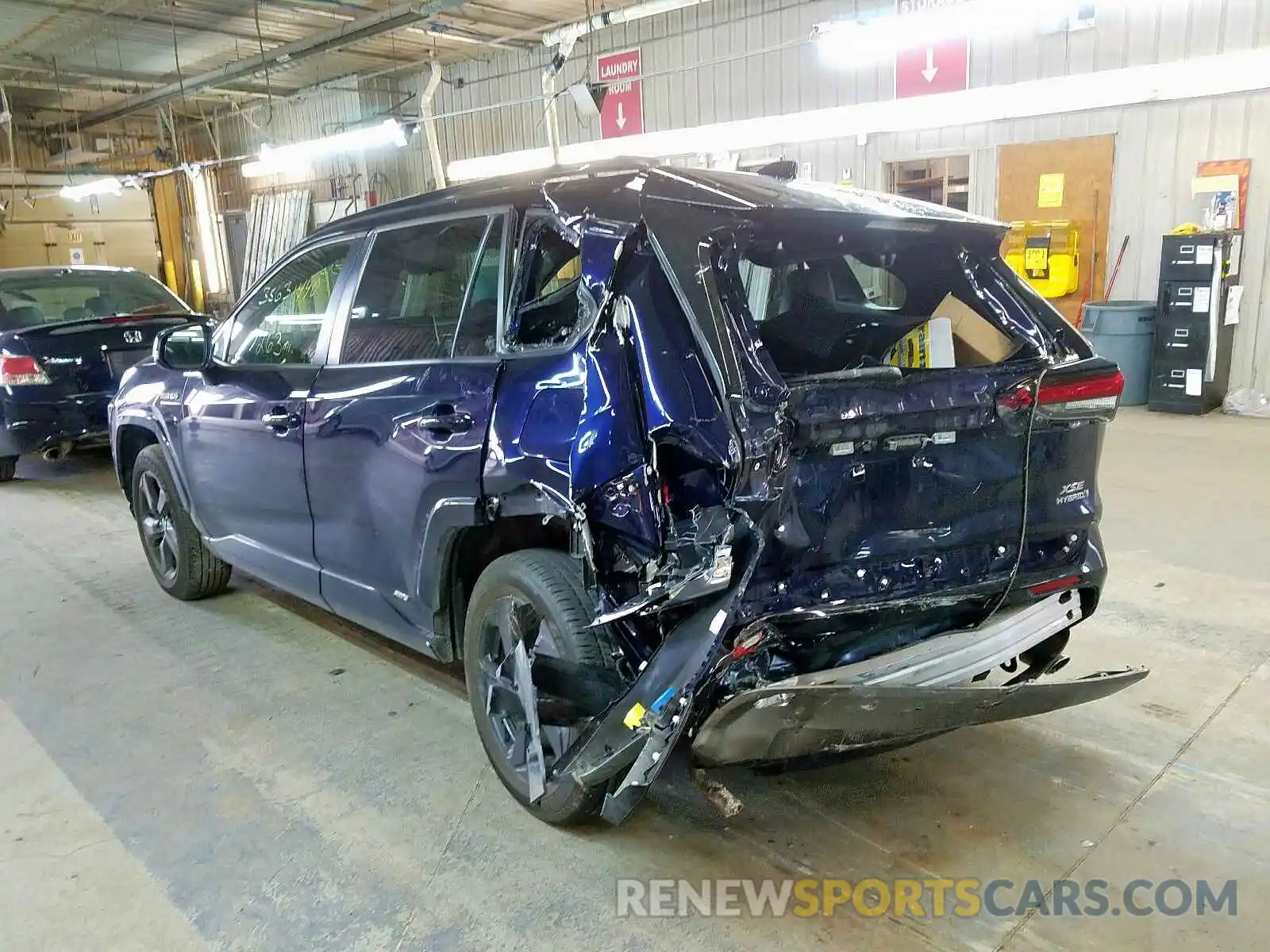 3 Photograph of a damaged car JTMEWRFV3KD508650 TOYOTA RAV4 2019
