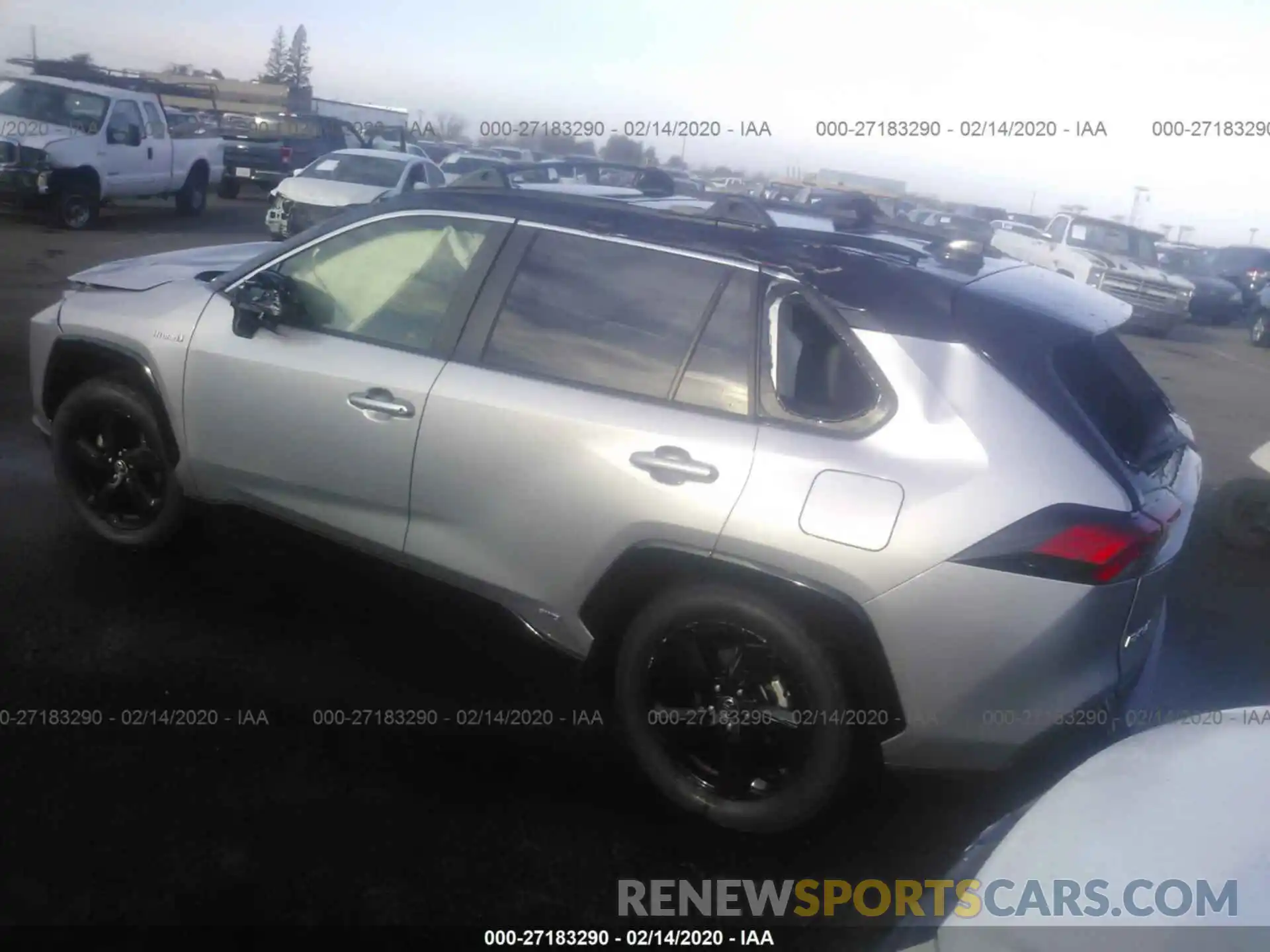 3 Photograph of a damaged car JTMEWRFV3KD509247 TOYOTA RAV4 2019