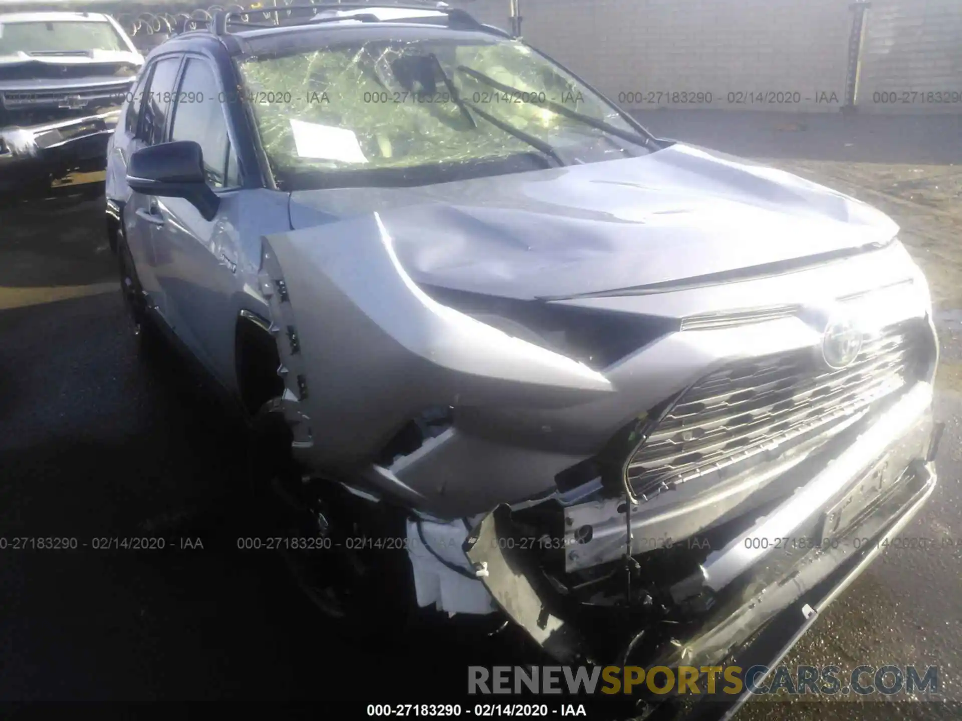 6 Photograph of a damaged car JTMEWRFV3KD509247 TOYOTA RAV4 2019