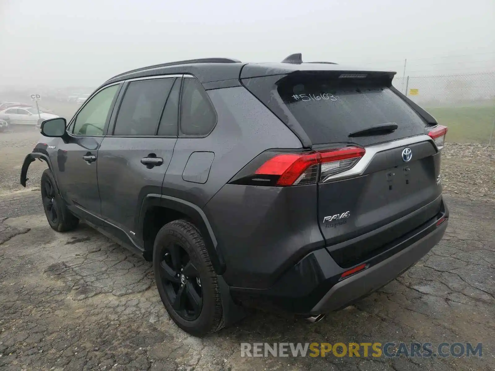 3 Photograph of a damaged car JTMEWRFV3KD516103 TOYOTA RAV4 2019