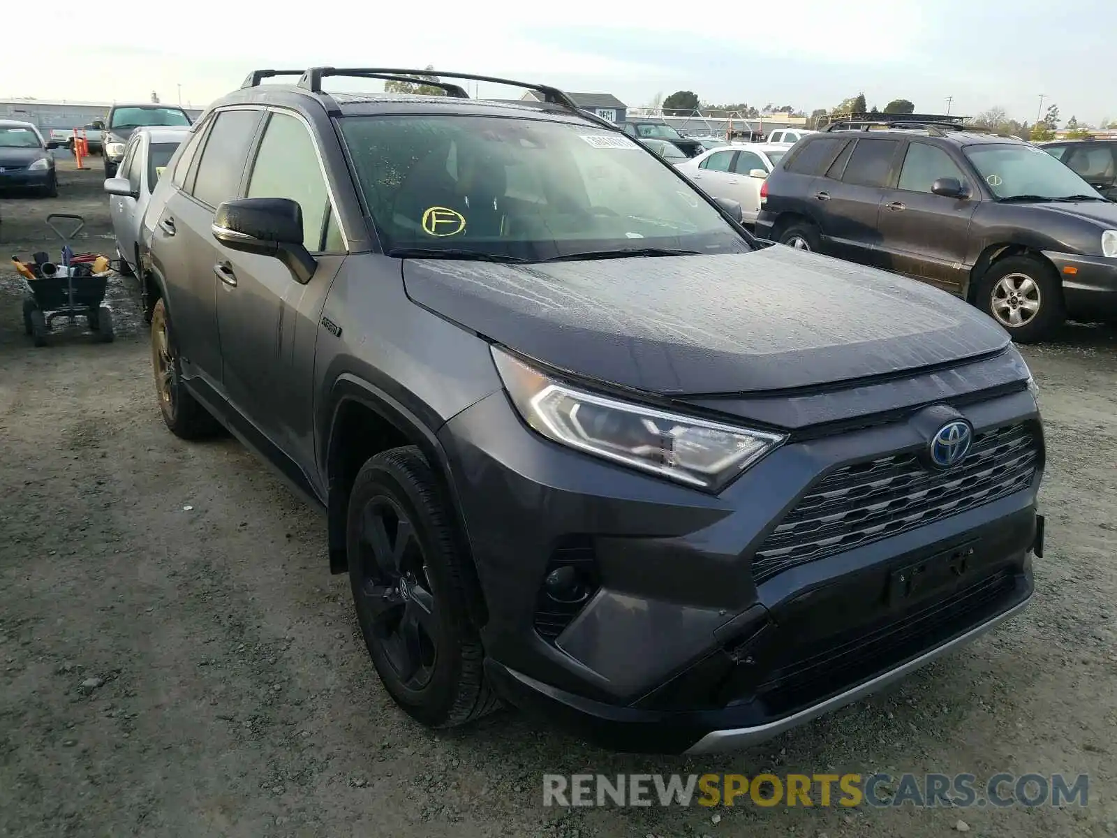 1 Фотография поврежденного автомобиля JTMEWRFV3KJ023121 TOYOTA RAV4 2019