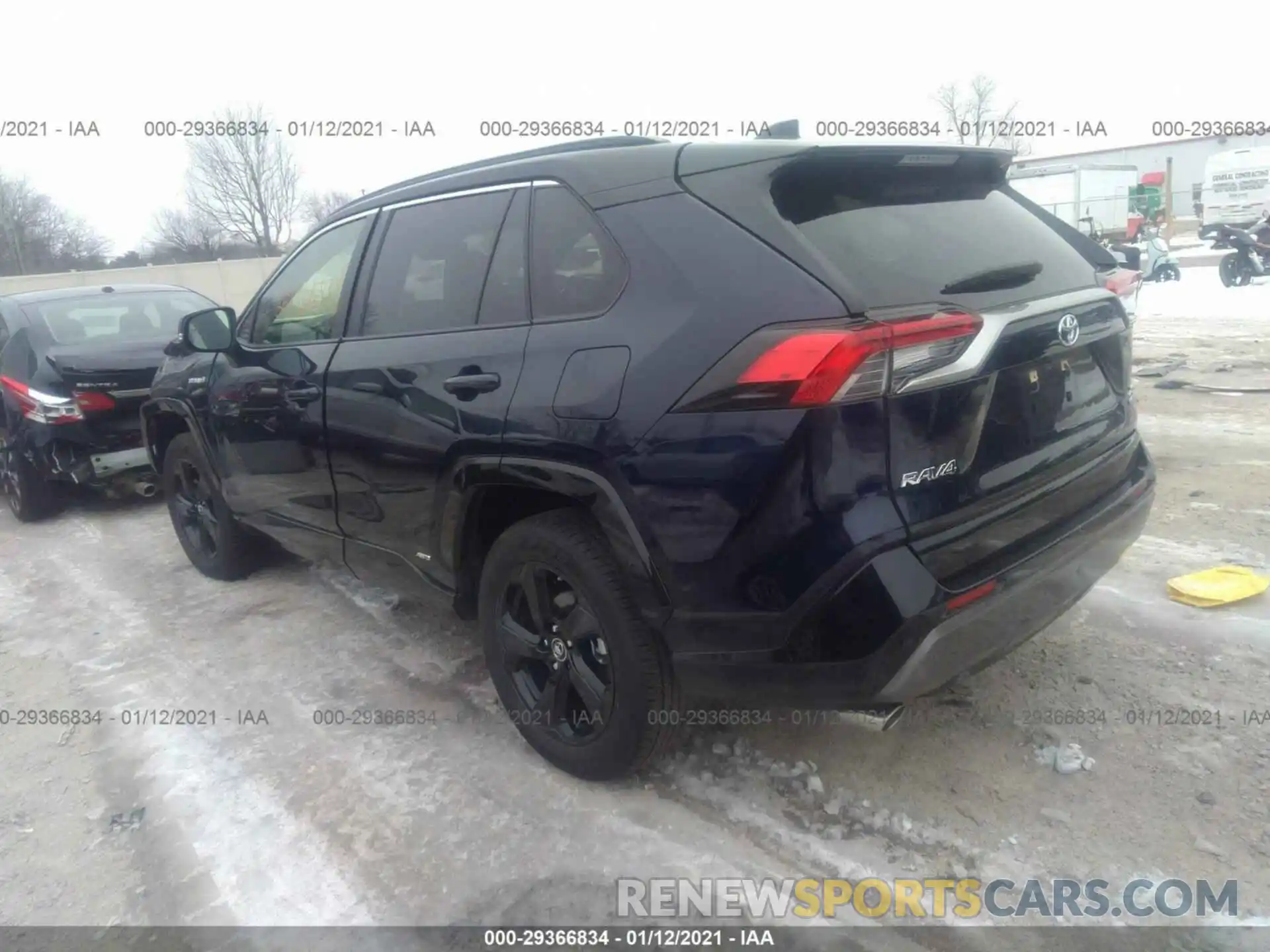 3 Фотография поврежденного автомобиля JTMEWRFV4KD509659 TOYOTA RAV4 2019