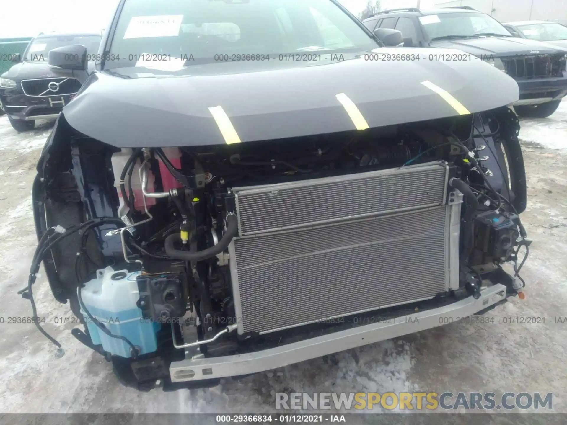 6 Photograph of a damaged car JTMEWRFV4KD509659 TOYOTA RAV4 2019