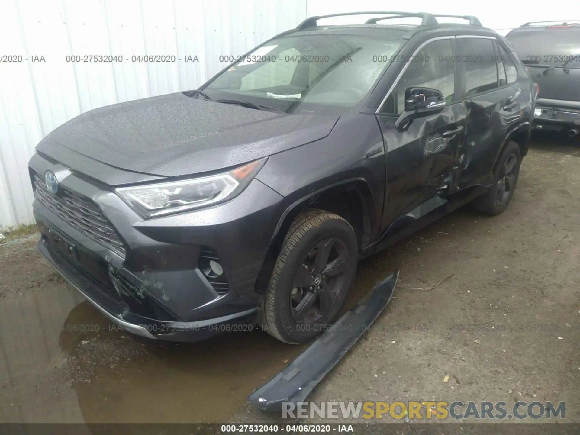 6 Фотография поврежденного автомобиля JTMEWRFV4KD510777 TOYOTA RAV4 2019