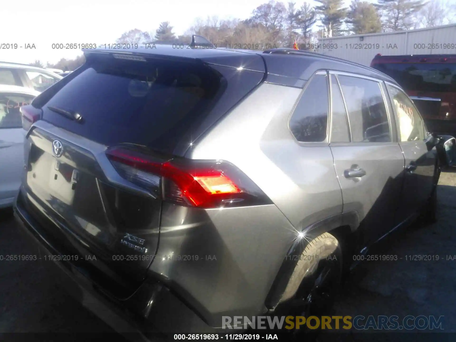 4 Photograph of a damaged car JTMEWRFV4KD513520 TOYOTA RAV4 2019