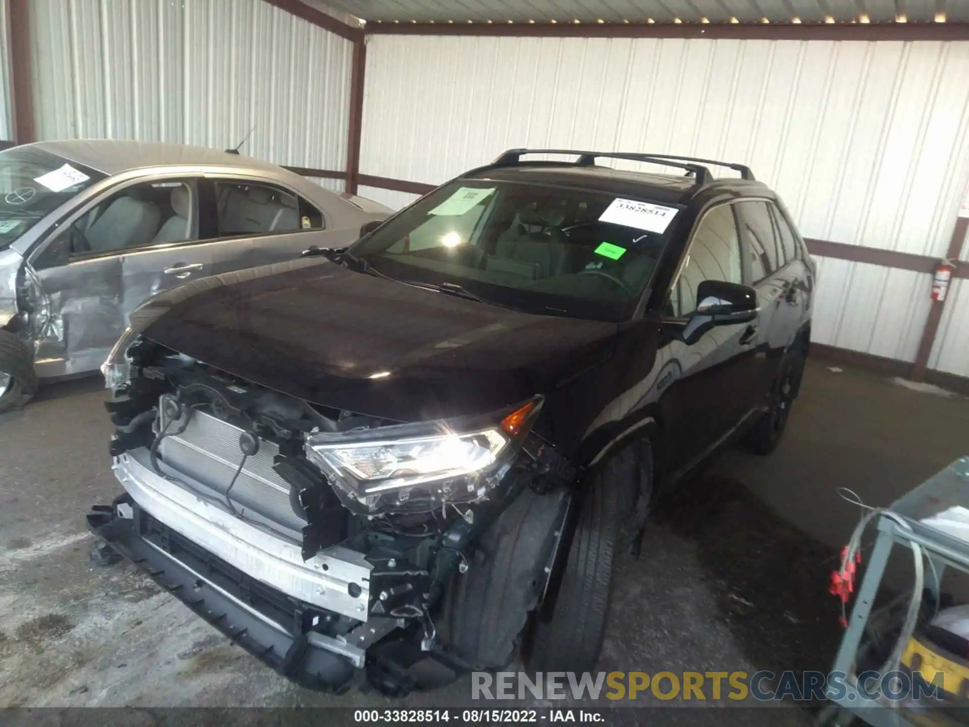 2 Фотография поврежденного автомобиля JTMEWRFV4KJ023273 TOYOTA RAV4 2019