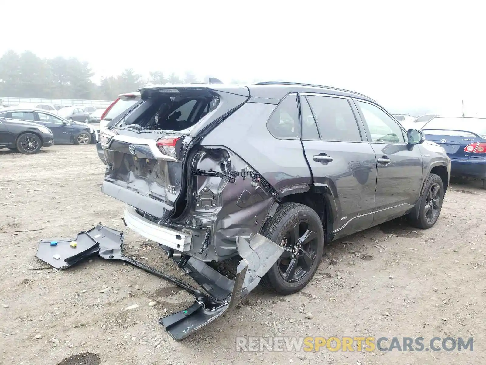 4 Фотография поврежденного автомобиля JTMEWRFV4KJ023788 TOYOTA RAV4 2019