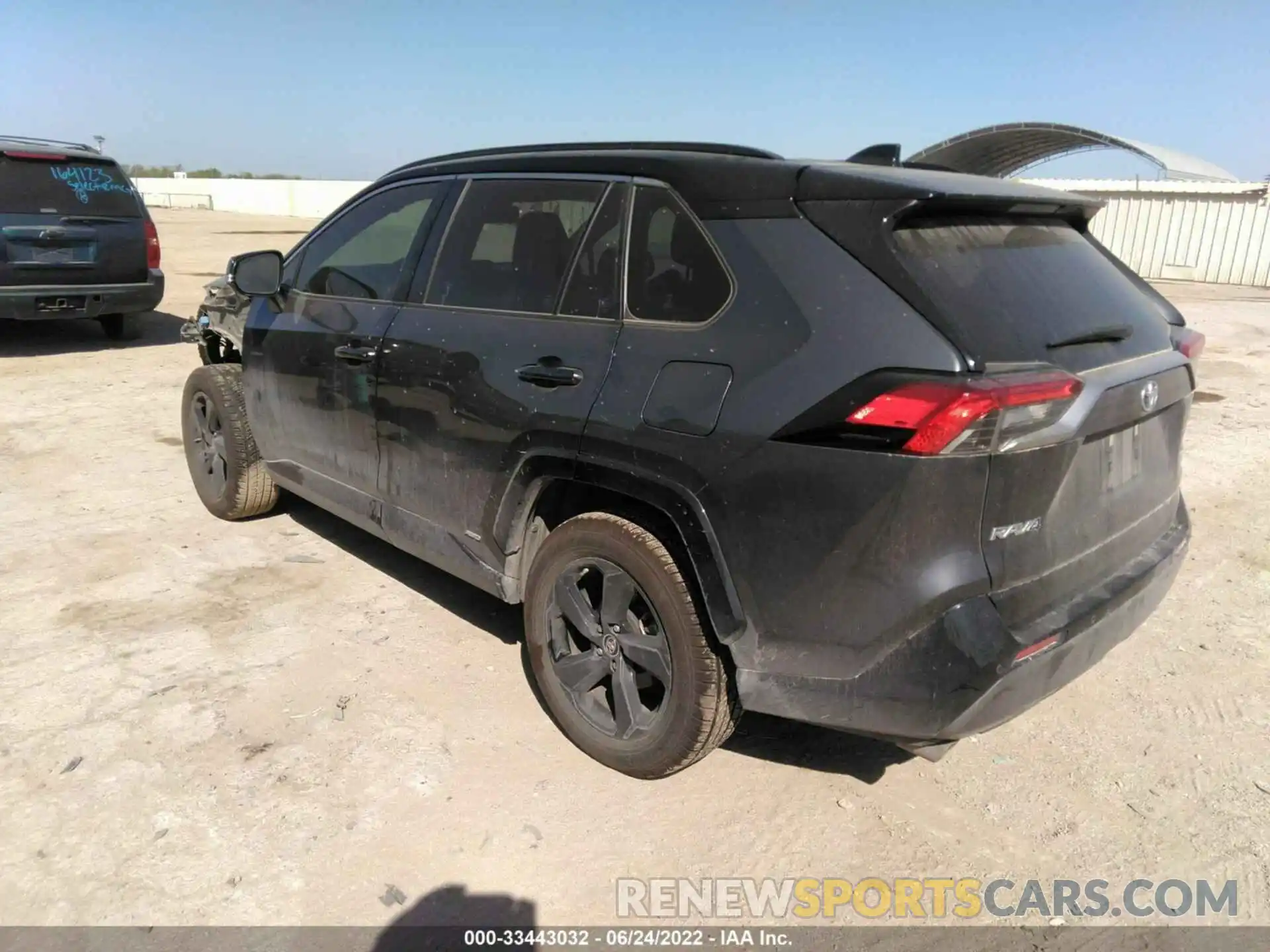 3 Фотография поврежденного автомобиля JTMEWRFV5KD513882 TOYOTA RAV4 2019