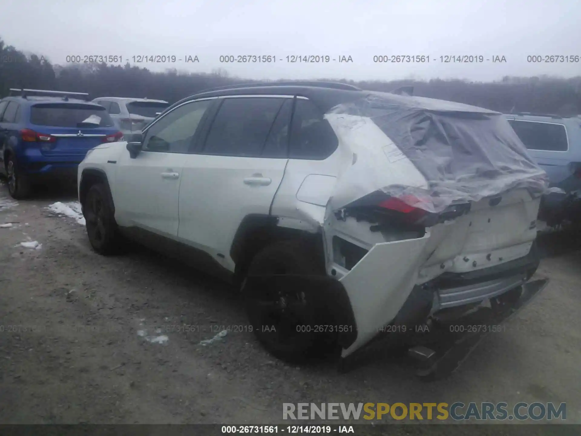 3 Photograph of a damaged car JTMEWRFV5KD515051 TOYOTA RAV4 2019