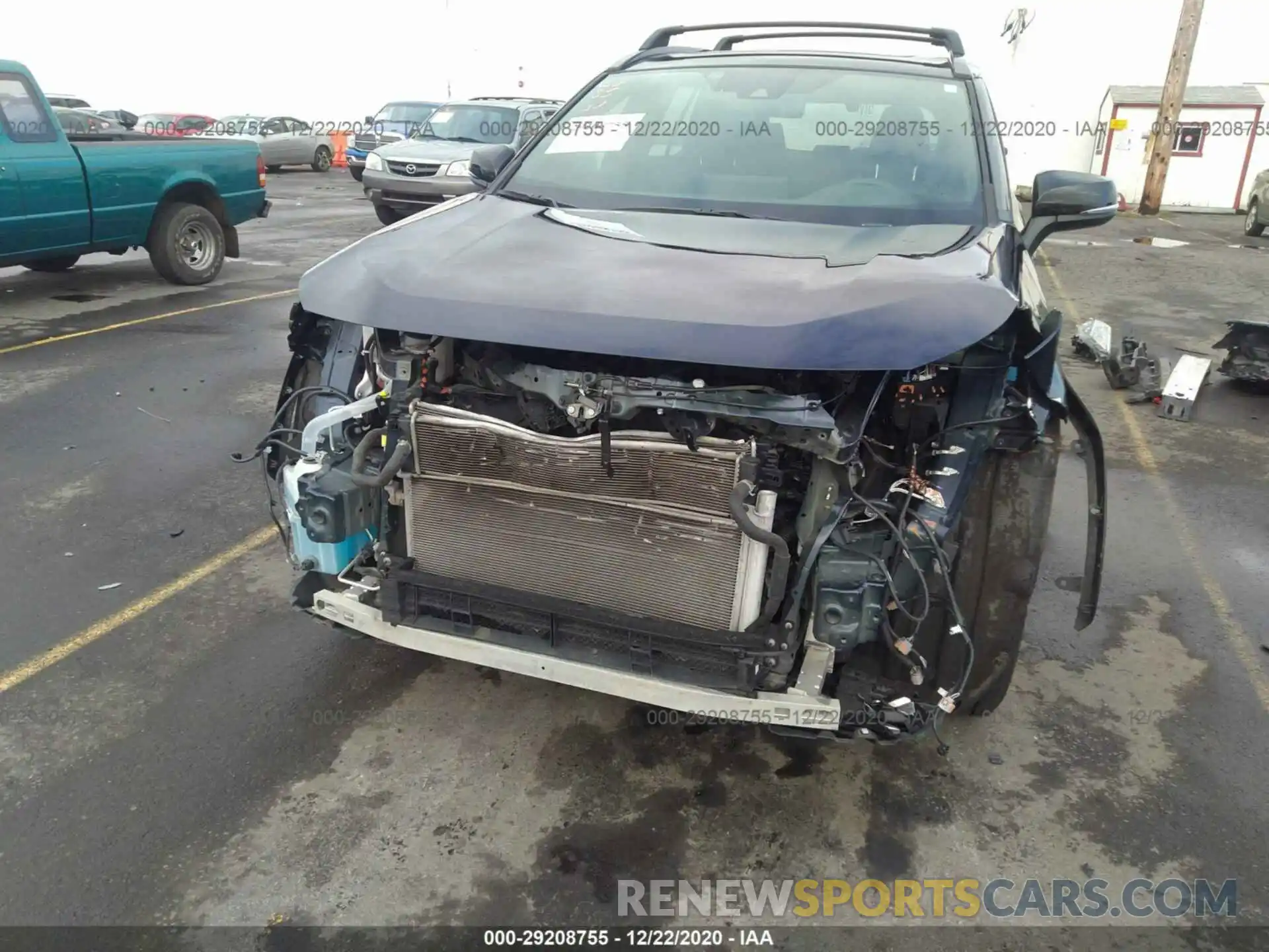 6 Photograph of a damaged car JTMEWRFV5KJ001637 TOYOTA RAV4 2019