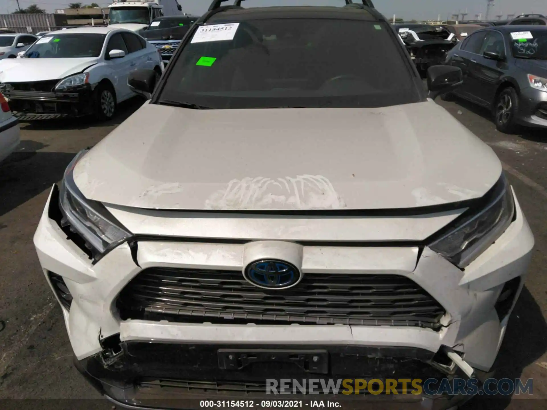 6 Photograph of a damaged car JTMEWRFV5KJ006885 TOYOTA RAV4 2019