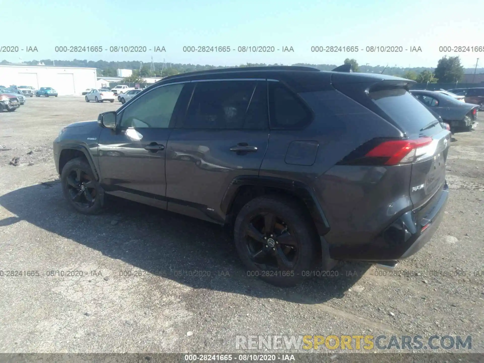 3 Photograph of a damaged car JTMEWRFV5KJ019569 TOYOTA RAV4 2019