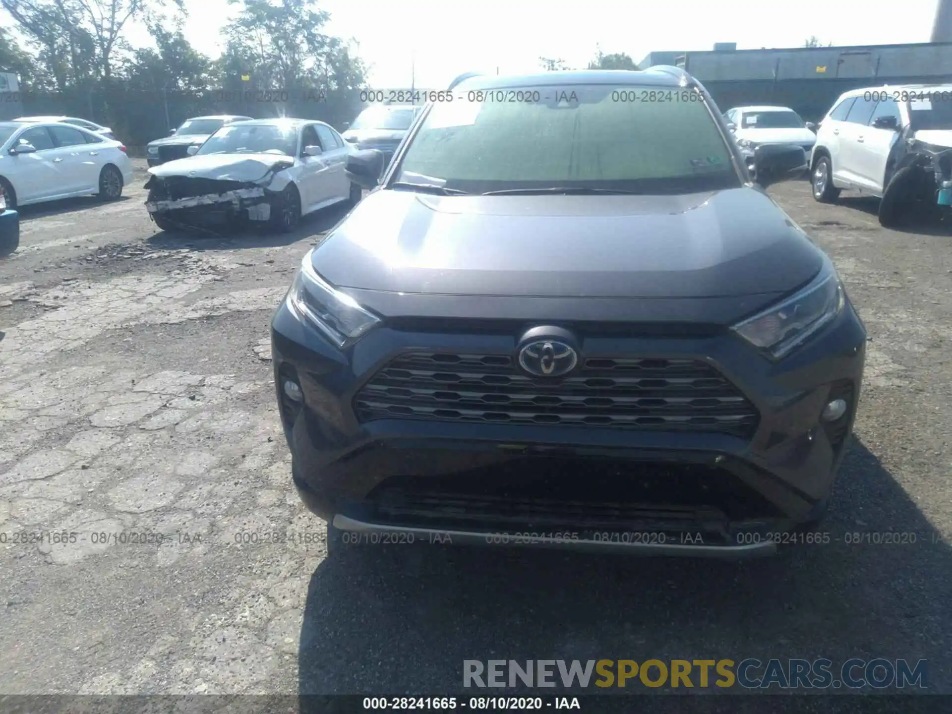 6 Photograph of a damaged car JTMEWRFV5KJ019569 TOYOTA RAV4 2019