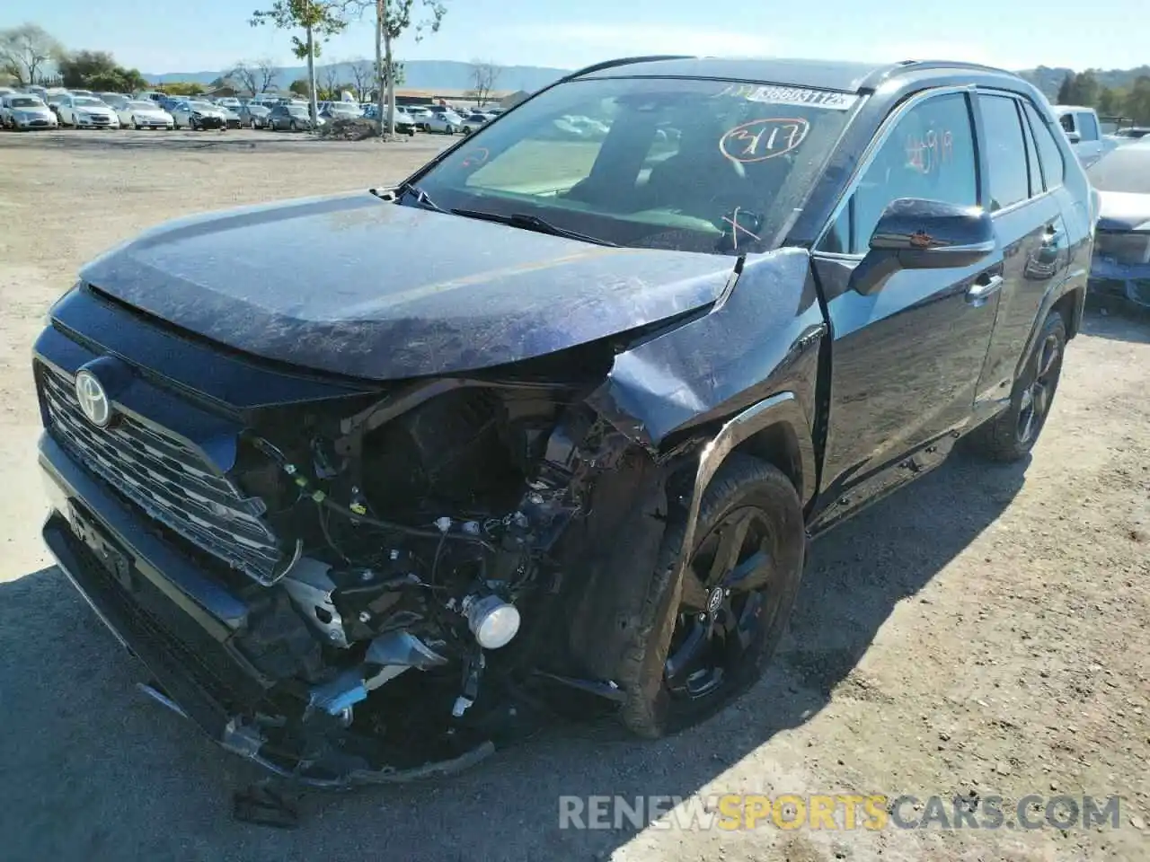 9 Photograph of a damaged car JTMEWRFV6KD518914 TOYOTA RAV4 2019