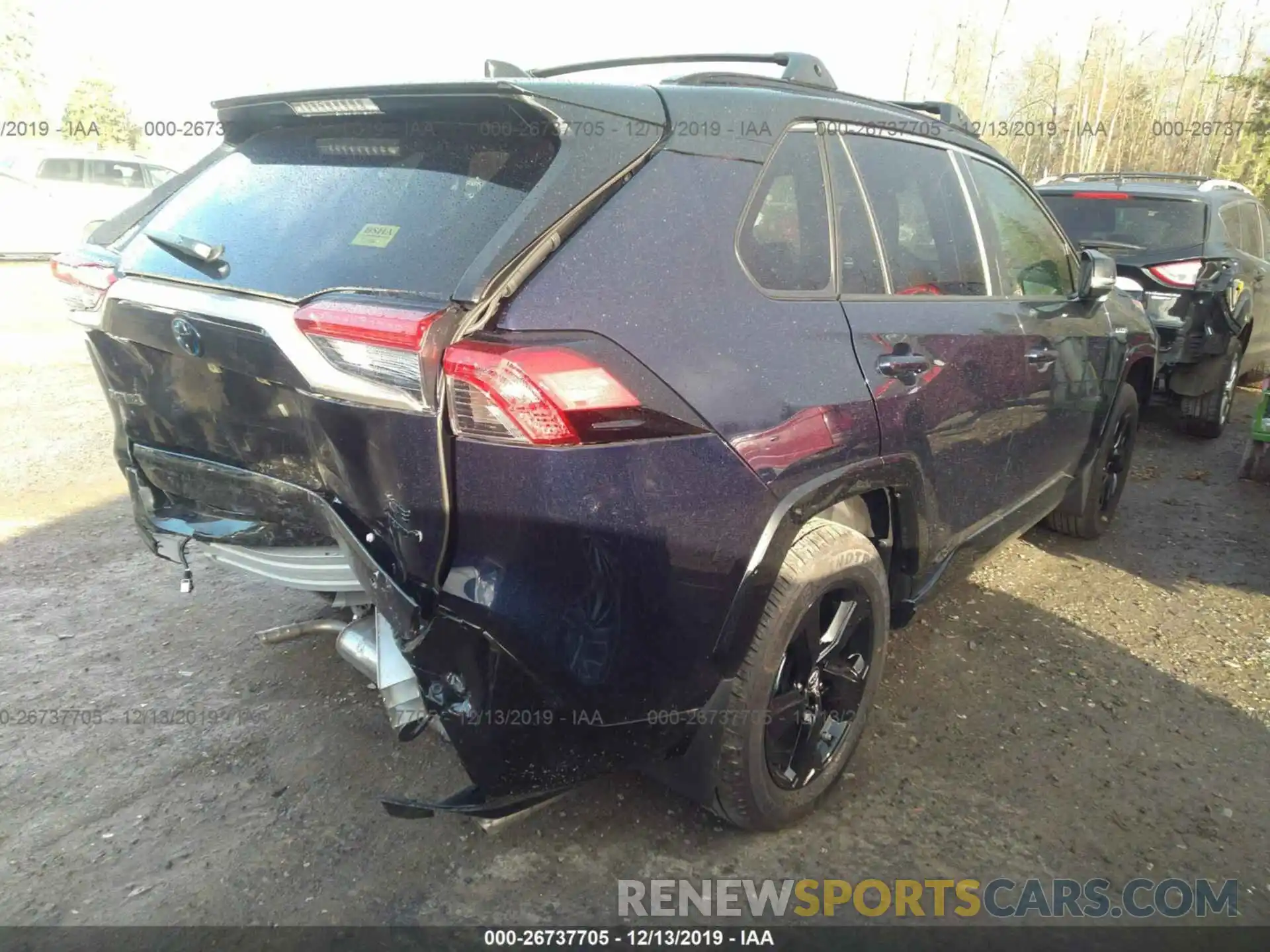 2 Фотография поврежденного автомобиля JTMEWRFV6KJ017328 TOYOTA RAV4 2019