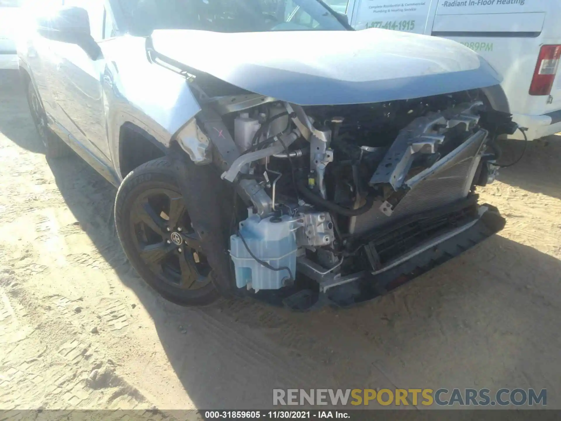 6 Photograph of a damaged car JTMEWRFV6KJ022495 TOYOTA RAV4 2019