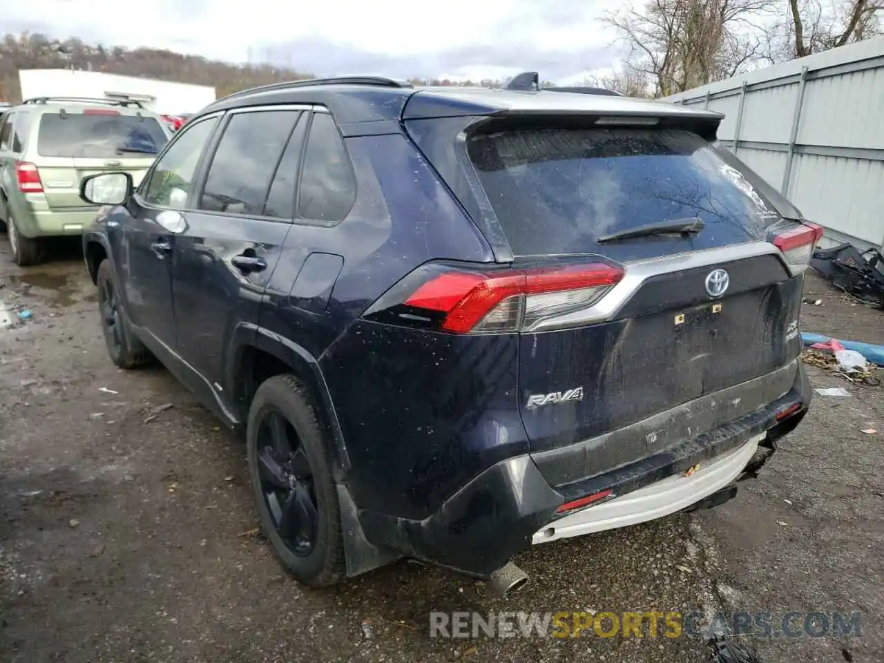 3 Фотография поврежденного автомобиля JTMEWRFV6KJ023923 TOYOTA RAV4 2019