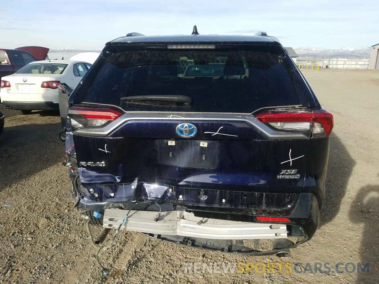 9 Фотография поврежденного автомобиля JTMEWRFV7KD505752 TOYOTA RAV4 2019