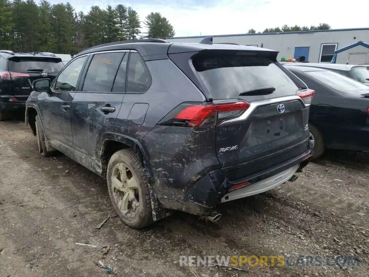 3 Фотография поврежденного автомобиля JTMEWRFV7KD512149 TOYOTA RAV4 2019