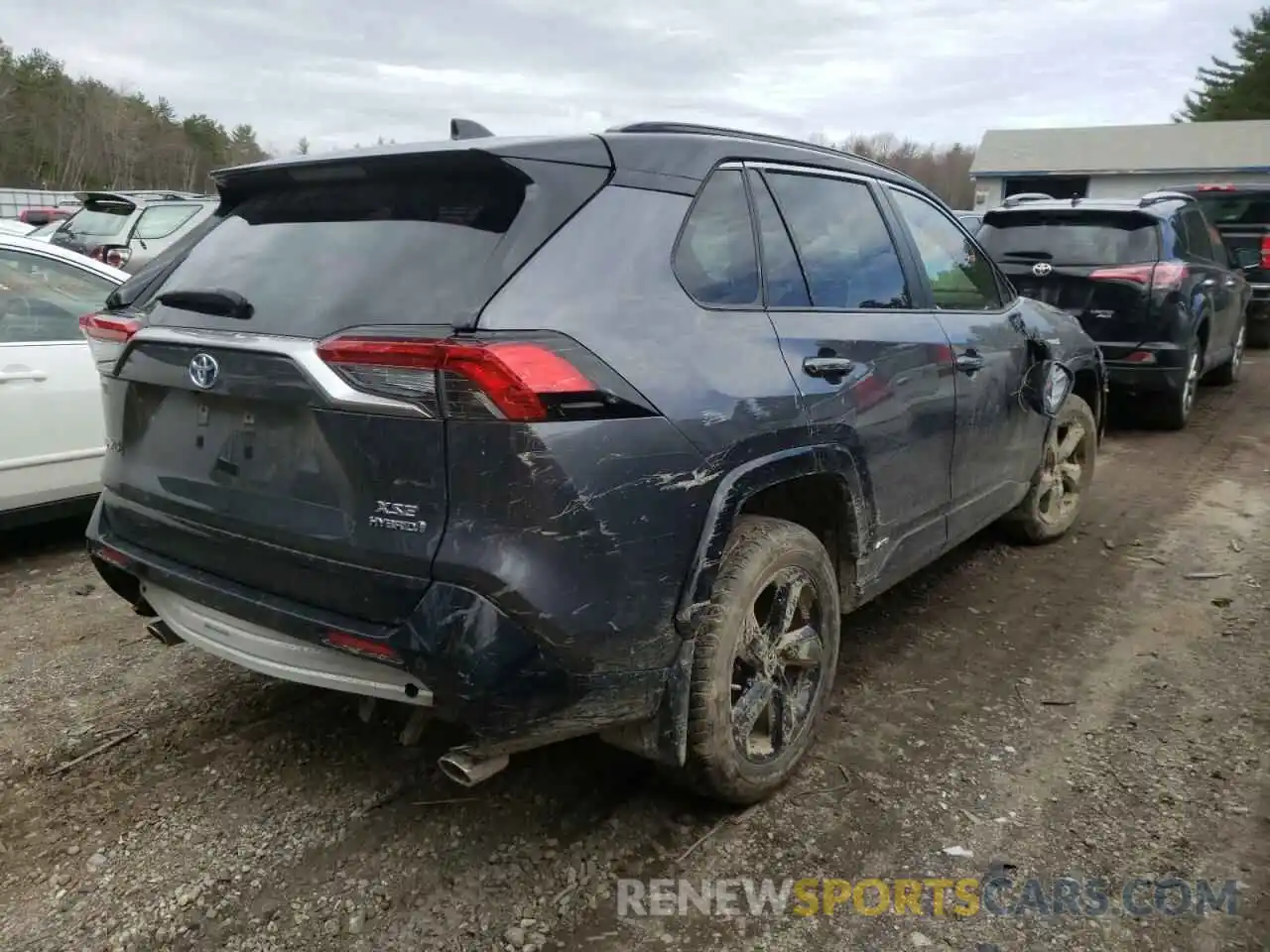 4 Photograph of a damaged car JTMEWRFV7KD512149 TOYOTA RAV4 2019