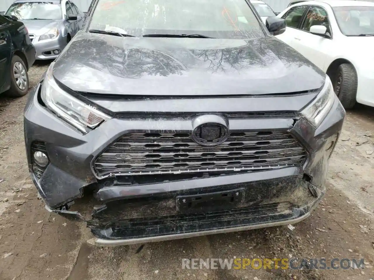 9 Фотография поврежденного автомобиля JTMEWRFV7KD512149 TOYOTA RAV4 2019