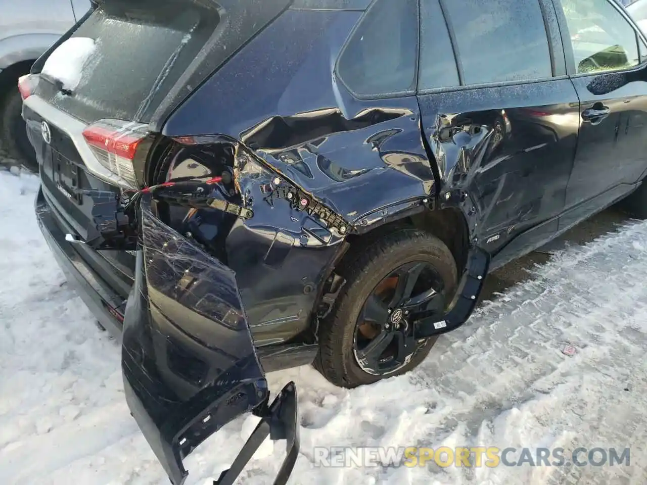 10 Фотография поврежденного автомобиля JTMEWRFV7KD514967 TOYOTA RAV4 2019